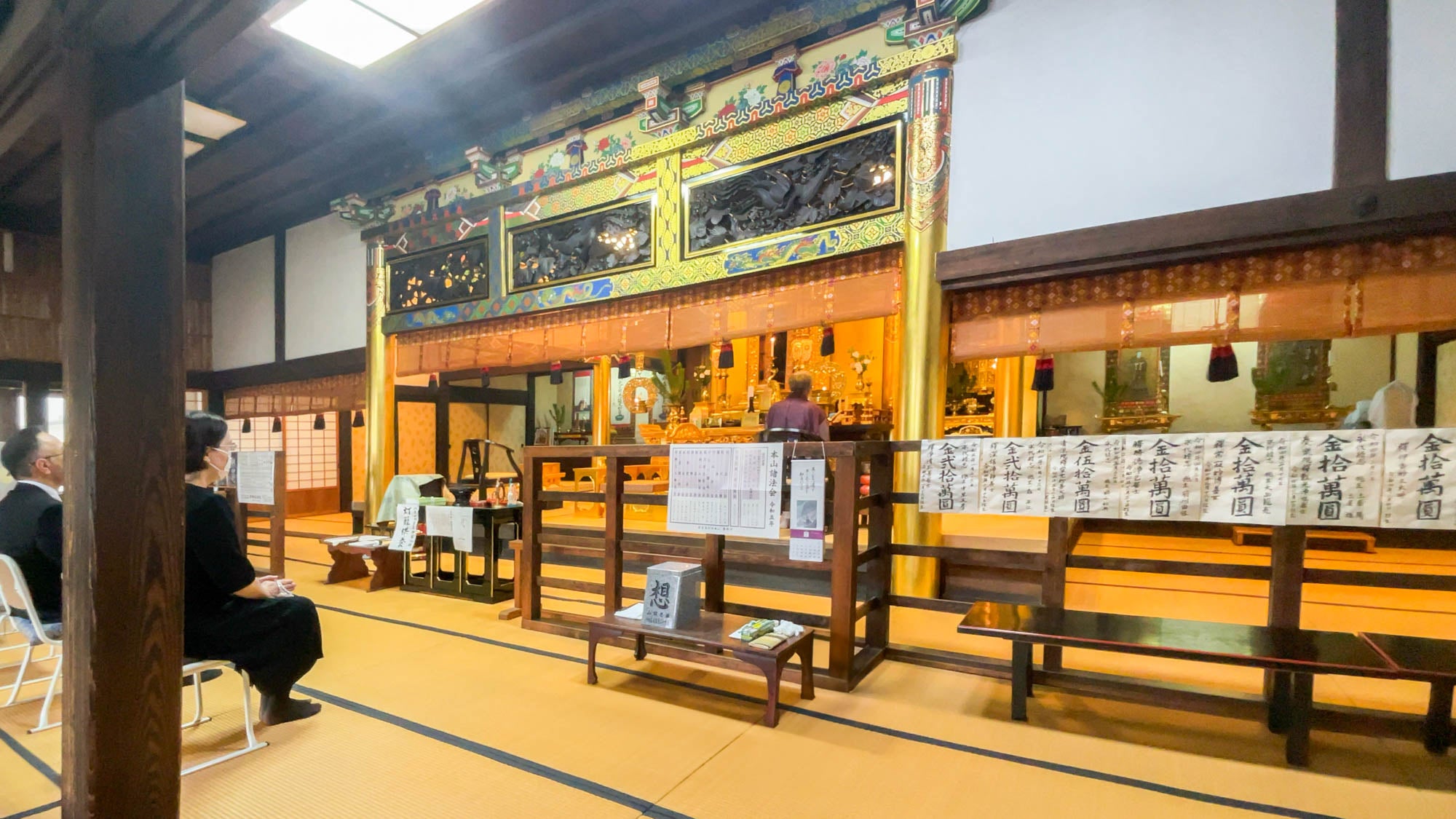 本覚寺の境内 5