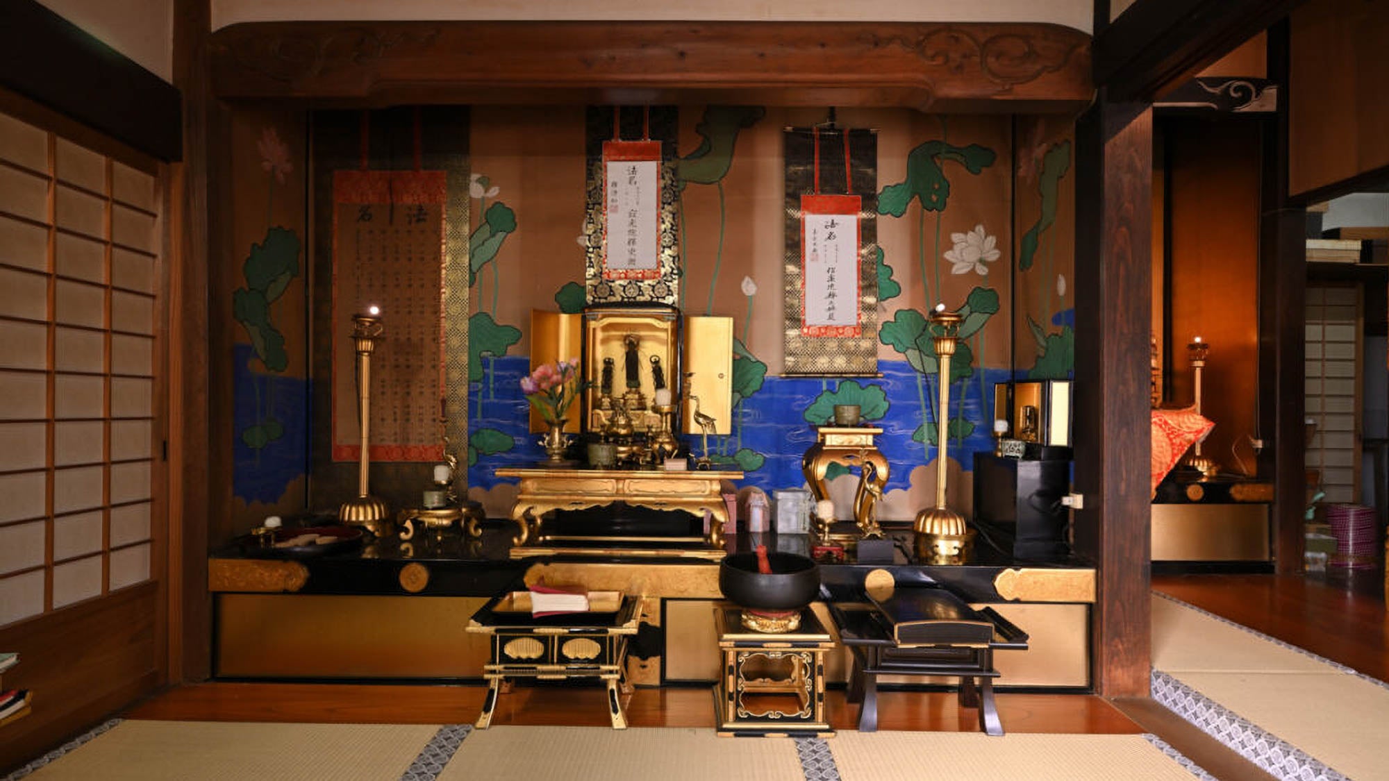 饗庭山 法泉寺の境内 8